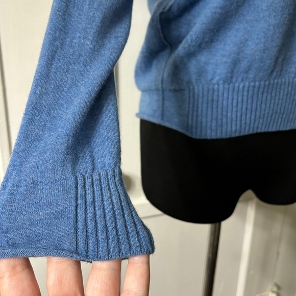 Zadig & Voltaire Brumy CP Cashmere Perforated Logo Sweater - Picture 4 of 13